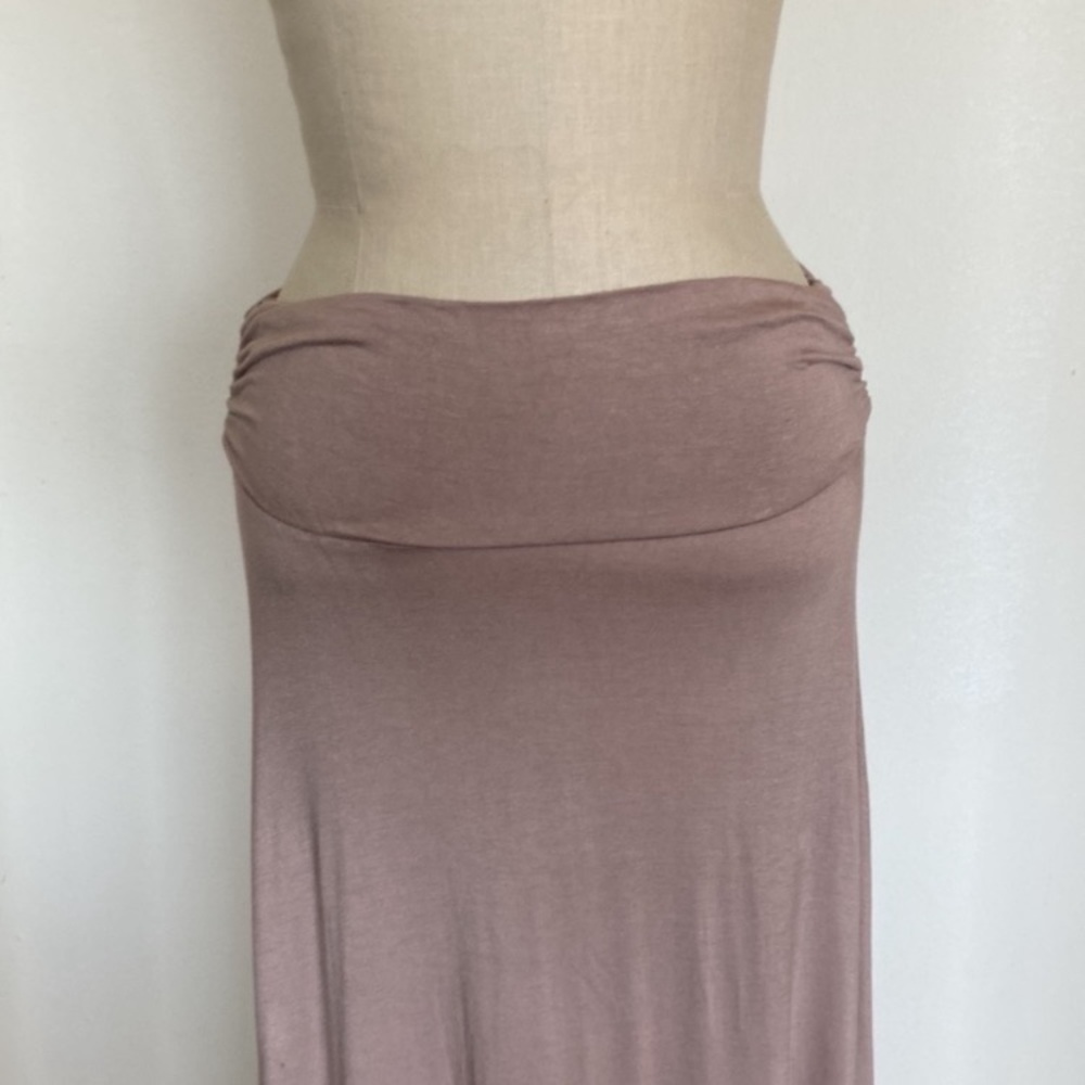 Strapless flowy tube maxi dress. Can be worn as a skirt. Marked L but fits S - Picture 6 of 7
